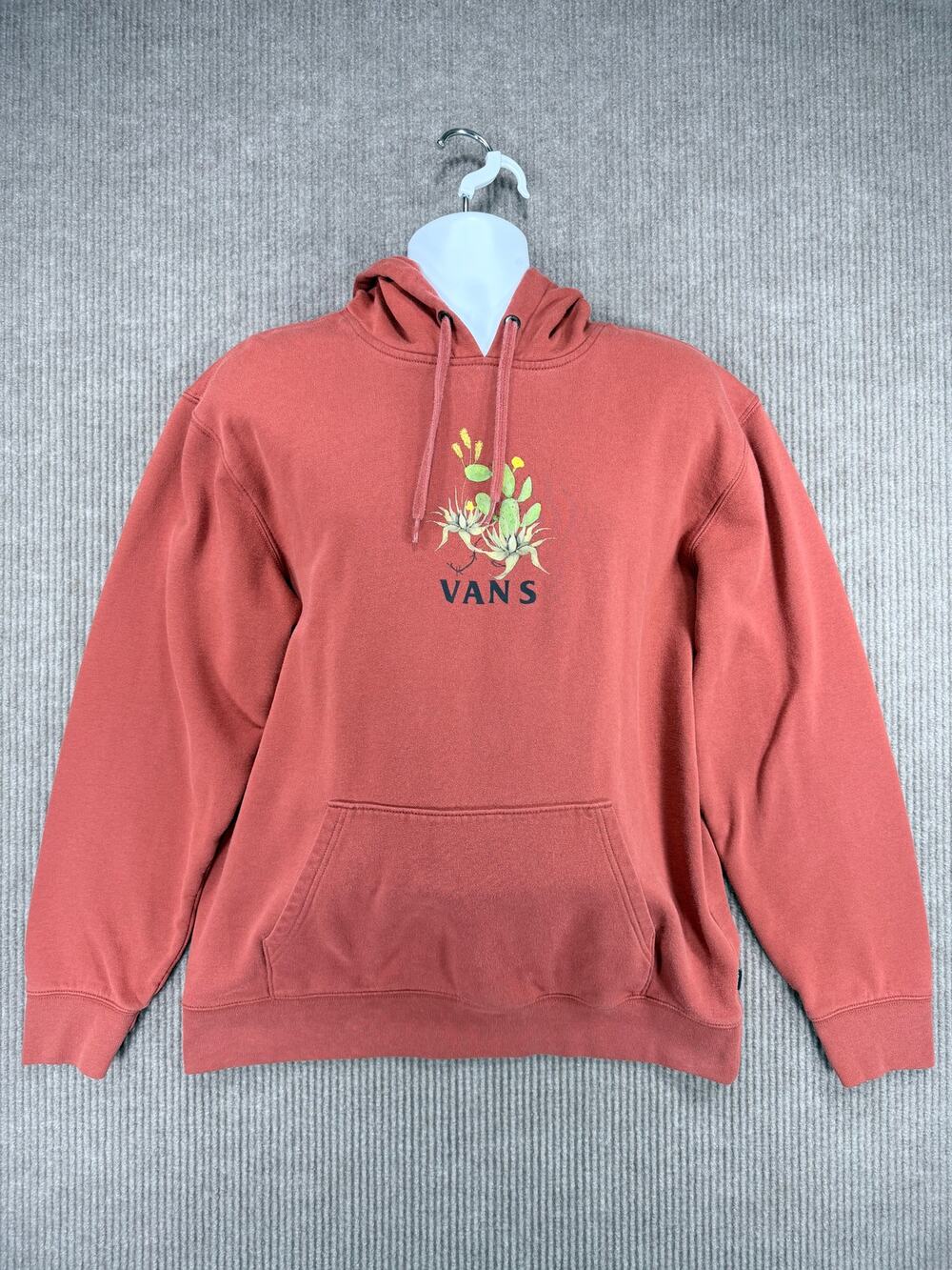 Vans Desert Pack Cactus Graphic Pullover Hoodie XL Terracotta